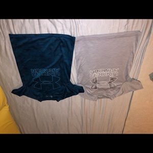 Boys UA shirts